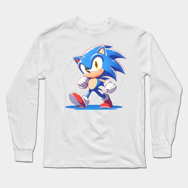 sonic Long Sleeve T-Shirt by weirdesigns